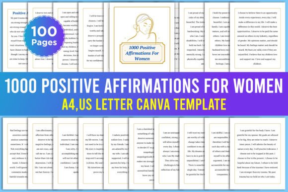 Download 1000 Positive Affirmations for Women - Positive affirmation Collection