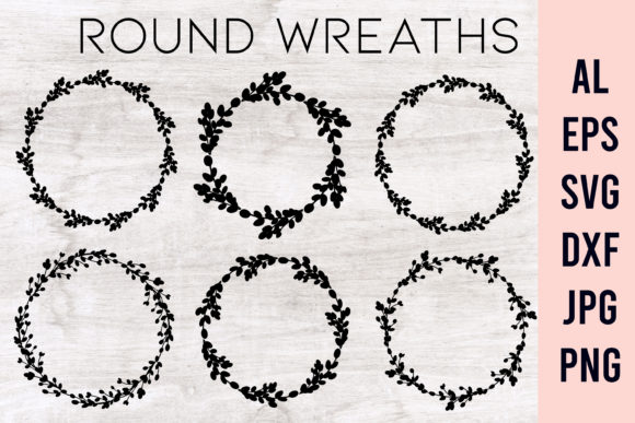 Download Floral Wreath, Easter Circle Frame Set - Premium Resources
