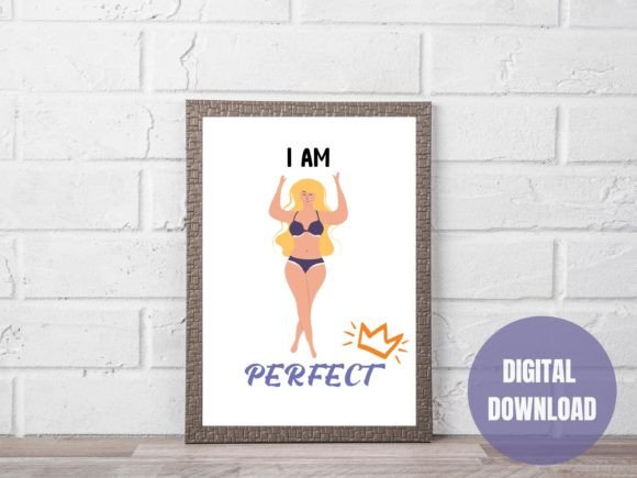 Download Body Positive Affirmation Wall Art - Positive affirmation Collection