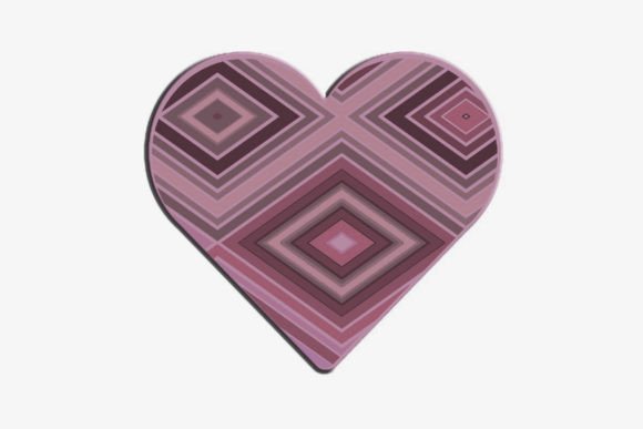 Download Dusty Wine Valentine Heart DXF Cut Files - Dxf cut files Collection