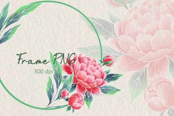 Download Floral Frame PNG | Round Frame - Premium Resources