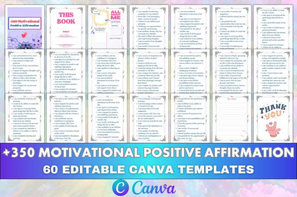Download +350 Motivational Positive Affirmations - Positive affirmation Collection