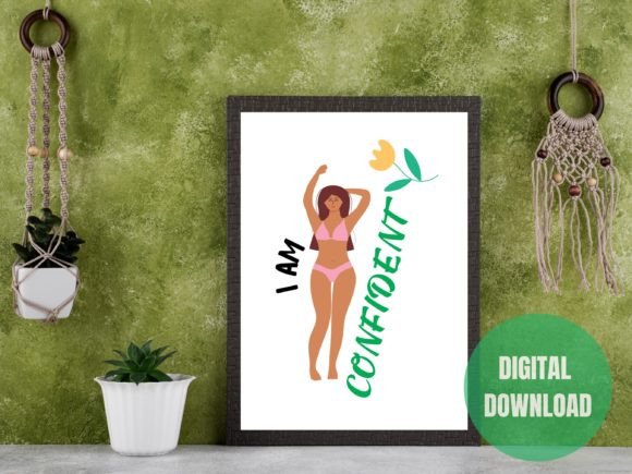 Download Body Positive Affirmation Wall Art - Positive affirmation Collection